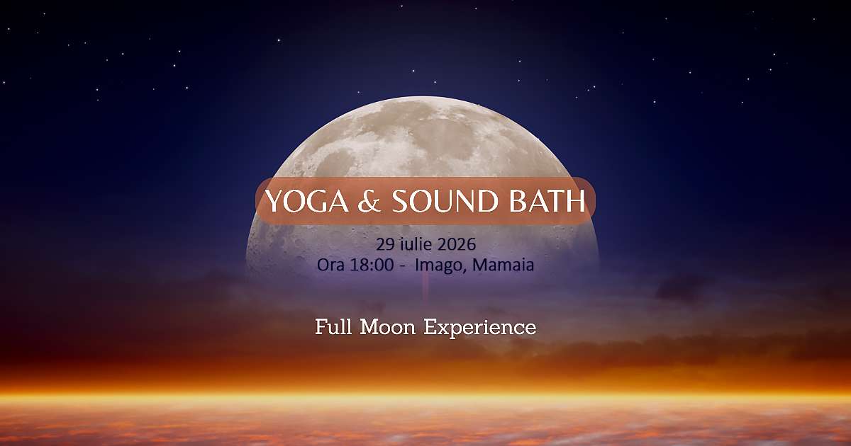 Yoga & Sound bath - Eveniment One Yoga Constanta